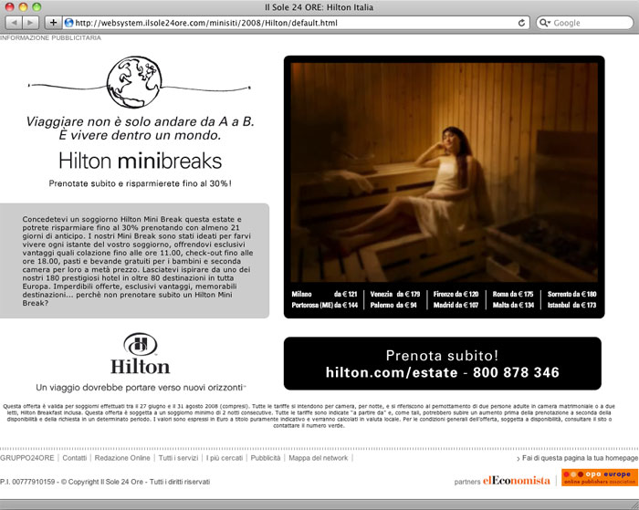 Hilton Minibreaks